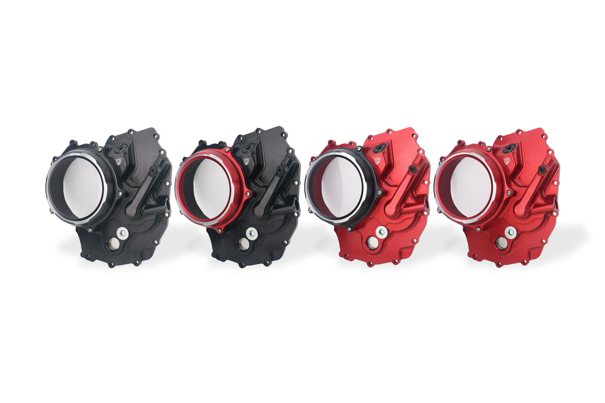 CNC Racing Clear Wet Clutch Cover for the Ducati 890 V2 Engine (2025+) CNC Racing Clear Wet Clutch Cover for the Ducati 890 V2 Engine (2025+)